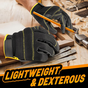 Guantes de mecánico ajustados diseñados para precisión y agarre, antideslizantes para trabajo automotriz, cómodos para uso diario, guantes de mecánico para seguridad. - Product Image 5