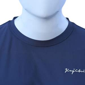 Tech Plus t-shirt d'entraînement surdimensionné marine Pro chemise d'entraînement Durable coupe ample t-shirt de gymnastique pour les athlètes grappling vêtements de fitness - Product Image 3