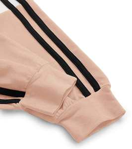 Venta al por mayor 100% poliéster señoras gimnasio en blanco Sudadera con capucha de manga larga cordón Clipper Crop Tops sudadera de mujer logotipo personalizado Sudadera con capucha - Product Image 5