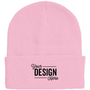 Gorros con logotipo bordado personalizado para hombres y mujeres, gorro de punto con puños de invierno, gorro deportivo de punto negro, diseño liso, calidez - Product Image 6