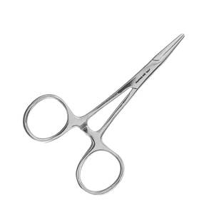 Pinces hémostatiques Kelly de précision droites en acier inoxydable, pinces de serrage à verrouillage, finition argentée, manuel, certifié CE pour usage médical - Product Image 3