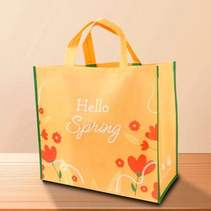 Customizable Non-woven Fabric Shopping Bag with PP Webbing Handles - Product Image 2