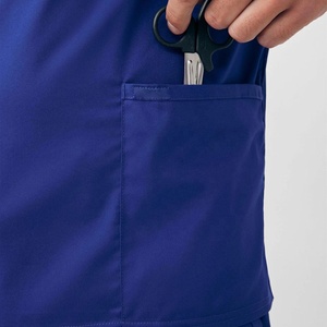 Conjunto de uniformes médicos personalizables para hombre, tela transpirable de alta calidad, varios colores y tamaños, uniforme hospitalario para médicos - Product Image 3