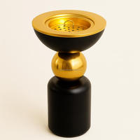 Brûleur à Bakhoor en bois Mubkhar Brûleur d'encens Aromatique Durable Cadeau de Ramadan pour la famille et les amis Cadeau de mariage ROYAL ARTISANS