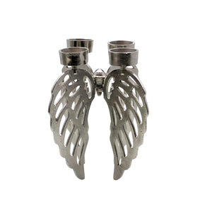 Wholesale <b>Bulk</b> Aluminum <b>Candle</b> Stand W/4 <b>Candle</b> Rough Nickel New Style For Christmas Decorative <b>Candle</b> Stand For Wedding Decor - Product Image 5