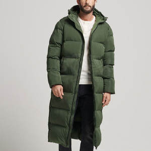 Parkas Largas con Capucha de Nuevo Diseño para Hombre, Mangas Largas, Cierre Completo, Parkas Largas para Hombre en Venta - Product Image 6