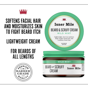 Crema para Barba y <span class=keywords><strong>Scruff</strong></span> Wild Mint calma la condición de picazón de la barba y ofrece un estilo ligero para el rastrojo y el pescuezo - Product Image 4