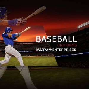 Ensembles de vêtements de sport de maillot de baseball respirant en gros de l'industrie directe qualité supérieure des fabricants approvisionnement direct d'usine - Product Image 1