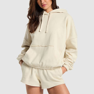 Sweat à capuche zippé à manches longues imprimé avec logo personnalisé pour femmes Sweat-shirt à capuche tricoté avec logo avant Style Y2K imperméable pour - Product Image 3