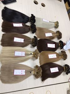 Extensiones de cabello Remy brasileño 100% Sin enredos Sin derramamiento Mezcla Piano Balayage Punta plana Origen Cabello humano - Product Image 4