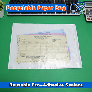 <span class=keywords><strong>Buste</strong></span> Trasparenti Riciclabili per Documenti con Chiusura Adesiva, Formato A4 A5 A6, Porta Etichette e Fatture - Product Image 2