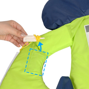 ARAKHAN <b>Kids</b> Life Jacket (WC-35V2/WC-P35V2) Child Safety <b>Swim</b> <b>Vest</b> with PE Foam Buoyancy Headrest Support Double Buckles - Product Image 4