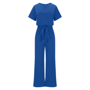 Mono de mujer a rayas de manga personalizada de ajuste regular de color sólido de algodón 100% con precio directo de fábrica de Bangladesh - Product Image 1