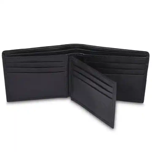 Poils de peau de vache de haute qualité sur imprimé animal cartable portefeuille en cuir véritable concepteur unisexe portefeuille en gros vente chaude - Product Image 6
