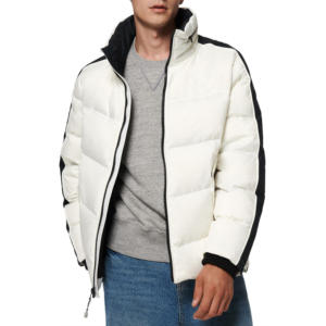 Veste bouffante zippée à logo personnalisé pour hommes Vestes à bulles d'hiver de haute qualité avec style de rue à vendre - Product Image 3