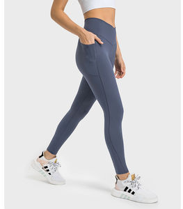 Gym <b>Leggings</b> Pants Women's Pants & Trousers Activewear Fitness Yoga Elastic Waist, Yoga <b>Leggings</b> With <b>Pockets</b> - Product Image 6