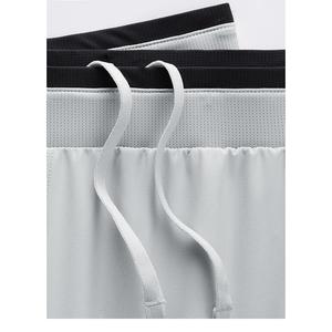 กางเกงขาสั้นออกกำลังกายบุซับในแบบถักลายใหม่ พร้อมกระเป๋าข้าง เหมาะสำหรับฤดูร้อน ฟิตเนส คอมเพรสชั่น ทำงาน ยิม ออกกำลังกาย เสื้อผ้ากีฬาบุรุษ - Product Image 4