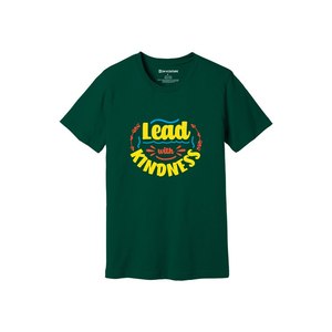 Camiseta de algodón 100% con temas de bondad, estampado de estilo informal, 12 opciones de color, 160-180, colocación de diseño personalizable GSM pesado - Product Image 3