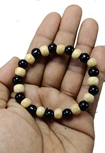 Indian black obsidian Stone Crystal Fashion Bangle Natural Gemstone <b>Bracelet</b> for <b>Men</b> Women Meditation & Energy Enhancement Gift - Product Image 5