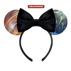 Diadema Negra Pintable con Diseño en Contraste, Accesorio para el Cabello para Manualidades y Dibujo, para Fiestas de Cumpleaños de Niños y Niñas - Product Image 1