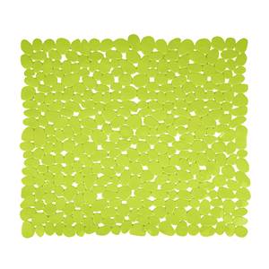 Alfombra de Ducha de PVC con Piedras 53x53cm Verde - Product Image 1