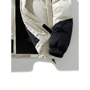 Chaqueta acolchada de invierno personalizada al por mayor para hombre, prendas de vestir informales con cuello levantado, abrigos de alta calidad, chaqueta acolchada para hombre - Product Image 5