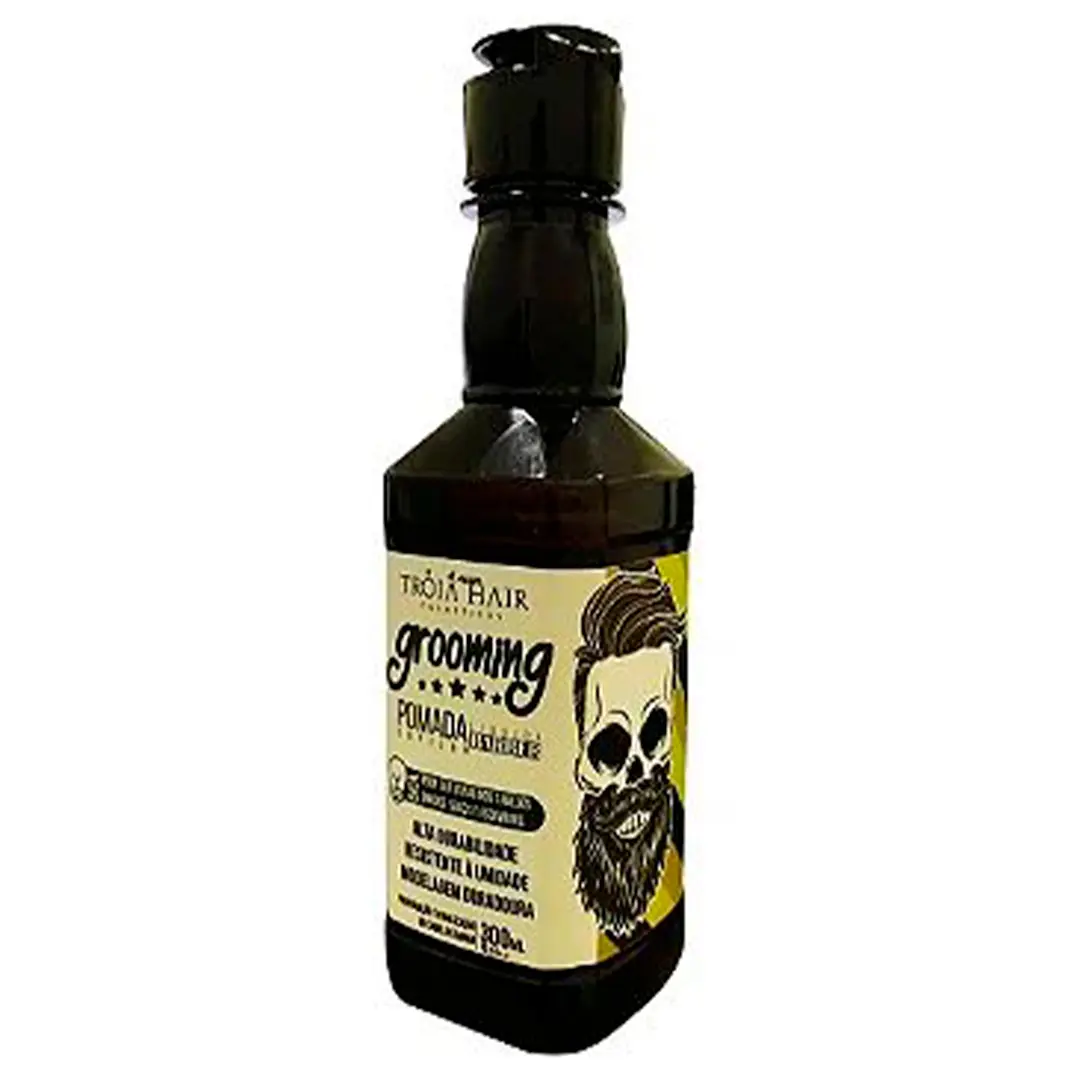 Grooming 300ml Grooming - 4 Man is a strong-hold liquid pomade for styling more elaborate hairstyles