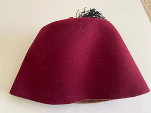 Gorro Fez Vintage de los Shriners, Masonería, Color Granate, con Borla, Gorro Masónico de Alta Calidad, Personalizado, Mejor Venta, Fez - Product Image 4