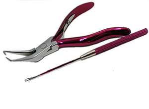 Kits de Herramientas para Extensiones de Cabello Más Vendidos, Color Personalizado, Material de Acero Inoxidable, Herramientas para Extensiones de Cabello con Hermosa Bolsa en Oferta - Product Image 3