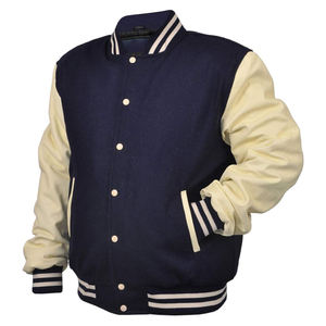 OEM Custom Men Varsity Jackets Wholesale Blank Letterman Coats Male Baseball Outerwear With Patch Logo Manufacturer Bulk - Product Image 1