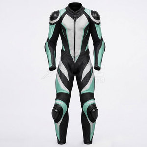 Traje de Motocicleta de Cuero Personalizado, Resistente al Viento, Tallas Grandes, Ropa de Carreras Premium, Transpirable, para Pilotos de Pista y Conducción al Aire Libre, Directo de Fábrica - Product Image 6