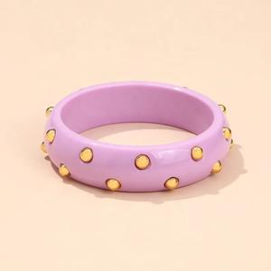 Latest Design Resin Bangles With Brass <b>Stud</b> for Women and Girls Partywear Use Available in Bulk Quantity at Best Price - Product Image 4
