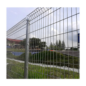 Paneles de valla de malla de alambre soldado BRC con recubrimiento de polvo galvanizado de alta calidad, barrera de seguridad, carretera comercial Industrial - Product Image 2