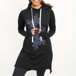 Fashionable High Quality Linen Modest Sportswear for <b>Girls</b> New Muslim Streetwear <b>Hoodie</b> Loose Gym <b>Sweatshirt</b> Winter Modest Dress - Product Image 5