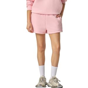 Nouveaux pantalons amples en molleton de coton épais pour femmes, shorts décontractés pour la plage en été. - Product Image 3