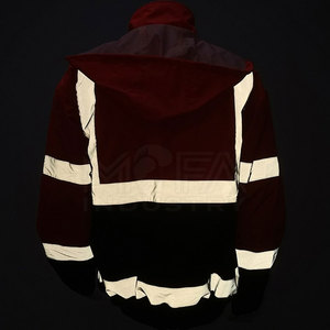 Chaqueta DE SEGURIDAD reflectante de alta calidad para máxima protección transpirable, chaqueta de seguridad impermeable - Product Image 3