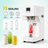 Máquina Selladora de Latas CE, Selladora de Bebidas de Aluminio, Máquina Selladora Automática de Latas, Selladora de Latas de Refresco