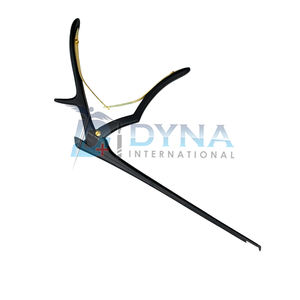 Pinza Kerrison Negra de Alta Calidad, 45 Grados hacia Adelante, 5 mm x 22 cm, Instrumentos Ortopédicos con Certificación CE - Product Image 2