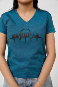 Camiseta Informal de Algodón Suave y Transpirable para Mujer, con Mangas Cortas, Cuello Redondo, Diseño Personalizable para Uso Diario - Product Image 3