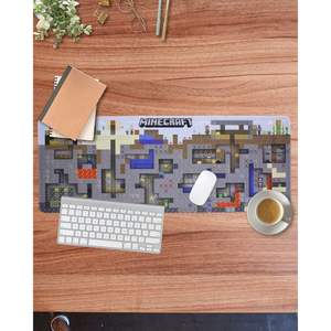 แผ่นรองเมาส์เกมมิ่งลาย Minecraft รูปทรงสี่เหลี่ยม พร้อมคุณสมบัติชาร์จไร้สายแบบกันน้ำ รองรับการพิมพ์โลโก้ตามสั่ง - Product Image 5