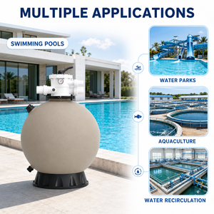 <span class=keywords><strong>Filtre</strong></span> à <span class=keywords><strong>sable</strong></span> pour <span class=keywords><strong>piscine</strong></span> série TT en fibre de verre et HDPE, montage supérieur, traitement de l'eau, <span class=keywords><strong>20</strong></span>-48 pouces, lavage automatique à contre-courant - Product Image 6