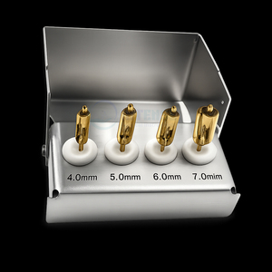 Kit de 4 Piezas de Acero Inoxidable para Implantes Dentales, Herramientas Manuales para Perforar Tejidos, Cirugía Intensa para Perforaciones Precisas en Cirugía de Implantes - Product Image 1