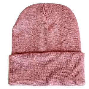 Warm knitted beanie hat soft winter thermal stretch fit cozy outdoor essential comfortable cold <b>weather</b> headwear for men <b>women</b> - Product Image 4