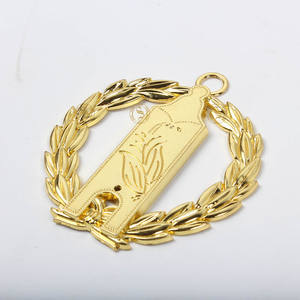 Insignias de Cuello para Oficiales de la Logia |   Joyería Masónica del Reino Unido, Hecha a Medida en Metal con Cuentas - Product Image 4