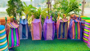 Nylon Eco-Friendly Recycled <b>Shopping</b> <b>Bags</b> Reusable Sustainable Polypropylene Plastic Bulk Supply Made India PP Woven <b>Bag</b> Model - Product Image 3