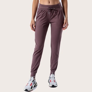 Pantalones deportivos de cintura alta para mujer, parte inferior elástica informal activa, ropa de ocio, estampado de letras planas, gimnasio, Fitness Atlético - Product Image 1