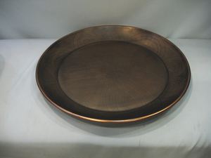Fantaisie Moderne De Luxe Nouveau Design Premium Assiette De Service En Métal De Offre Spéciale En Laiton Antique Fini Pour La Décoration De Table Utilisation De La Cuisine - Product Image 2