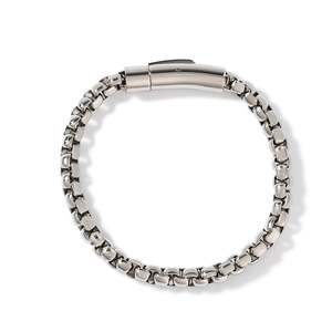 Jeulia Gold Plated Stainless Steel Men's Geometric Pearl <b>Bangle</b> <b>Bracelet</b> - Product Image 2