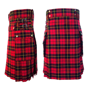 Tartan écossais des Highlands de toute dernière qualité Kilts Vente en gros Meilleur prix Tartan traditionnel moderne pour femmes Coton Polyester - Product Image 6