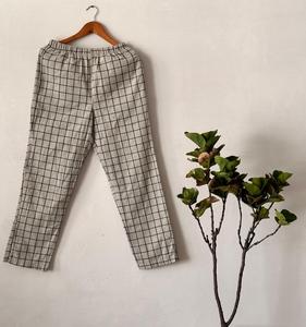 Pyjama 100% coton confortable pour hommes écologique taille libre décontracté vêtements de maison vêtements de nuit respirant motif imprimé sommeil - Product Image 4